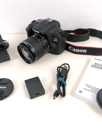 Canon EOS 2000d Wi-Fi solo 800 scatti! Come Nuova
