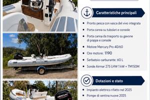 Gommone Joker Boat Coaster 580 + Motore + Carrello
