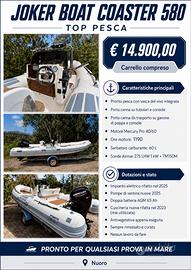 Gommone Joker Boat Coaster 580 + Motore + Carrello