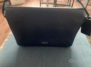 Borsa a tracolla blu Michael Kors