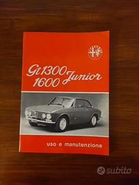Libretto Uso e Manutenzione Gt 1300 1600 Junior