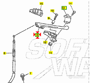 Leva decompressore Yamaha WR250F 583839810000