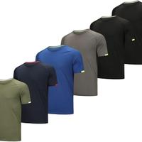 Bsrpolry Confezione di 6 magliette sportive