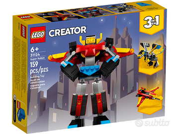 LEGO 31124 CREATOR Super Robot NUOVO SIGILLATO