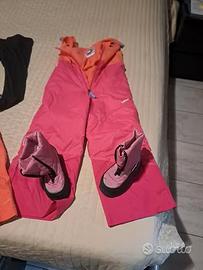 abbigliamento neve 2/3 anni