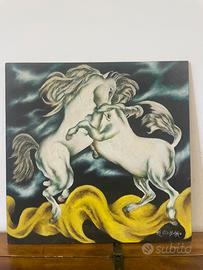 Dipinto su mdf collezione privata