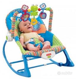 Seggiolino Dondolino Fisher Price, usato