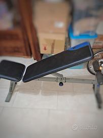 Panca palestra pieghevole