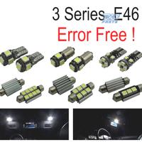 KIT 16 LAMPADE LED INTERNE BMW E46 SEDAN COUPE 328