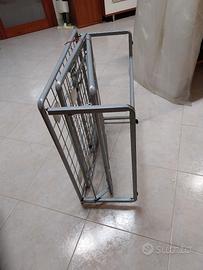 Struttura. pieghevole per  Puff in alluminio 