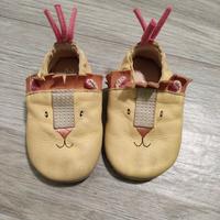 scarpe neonato Moulin Roty pelle primi passi 6-12M