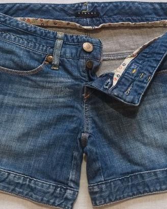Pantaloncino Jeans Sisley Originale +Gratis maglia