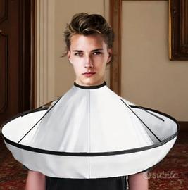 Mantella raccogli-capelli professionale per tagli 