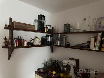 Mensole in legno massiccio