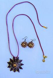 Parure realizzata a mano