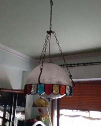 Lampadario stile liberty