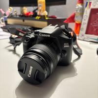 Canon EOS 2000D 24,1 Mpx Fotocamera Reflex Digital