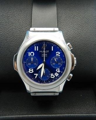 Hublot MDM Chronograph Blue Ref 1810.1 FULL SET