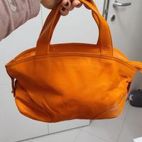 Borsa Furla in pelle color arancione