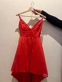 Abito da cerimonia rosso Omai