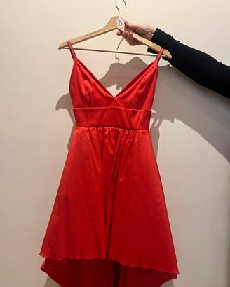 Abito da cerimonia rosso Omai