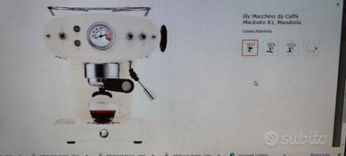 macchina caffè illy x1