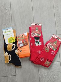 Calze miste 1x3€, 2x5€ tutte 8€ halloween natale