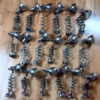 Lotto lampade da parete soffitto a pantografo 18pz