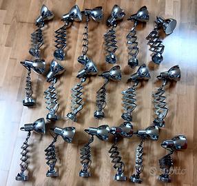 Lotto lampade da parete soffitto a pantografo 18pz