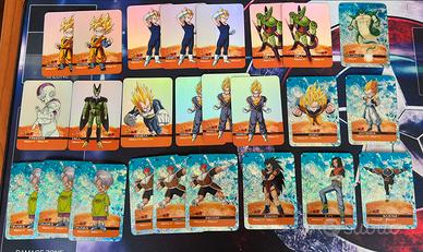 Lotto Lamincards dragon ball