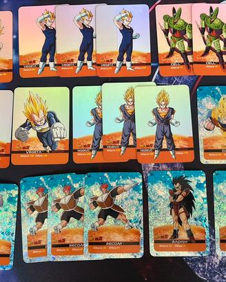 Lotto Lamincards dragon ball