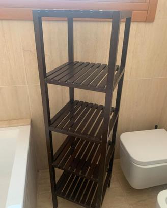 Scaffale Bagno IKEA MOLGER Marrone Scuro 5 ripiani