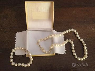 Collana e bracciale perle barocche indiane