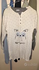 2 camicie da notte M e L