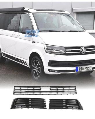 GRIGLIE VOLKSWAGEN VW T6 MULTIVAN 15-19 NERO LUCID