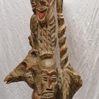 statua africana in legno