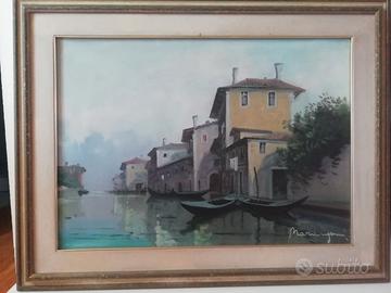 quadro olio su tela Aldo Marangoni
