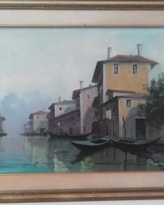 quadro olio su tela Aldo Marangoni