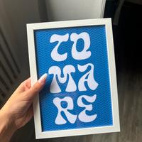 quadro con poster 15x21