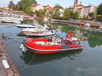 gommone + carrello omologato