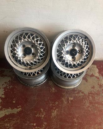 Cerchi BBS RA 15" 4x100 originali rari perfetti