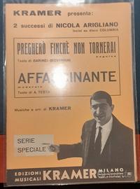 NICOLA ARIGLIANO - SPARTITO - "AFFASCINANTE"