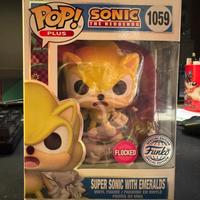 Funko pop super sonic Flocked
