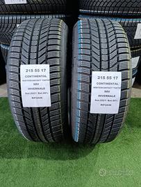 2 GOMME 215 55 17 CONTINENTAL INV RIF2446