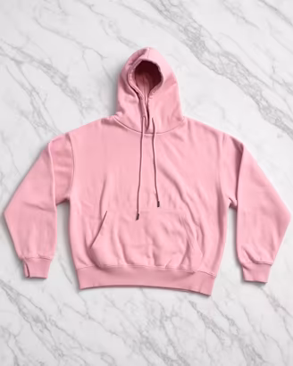 Felpa cappuccio rosa Bershka oversize – come nuova