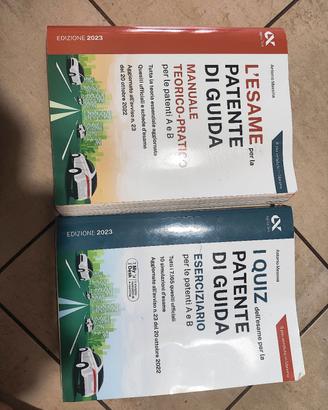 testo ed esercizi patente guida 