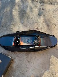 Tavola salomon+attacchi salomon+scarponi snowboard