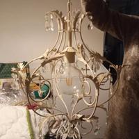 Lampada in ferro battuto 