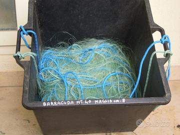 Rete da pesca Barracuda mt.40 maglia cm.8