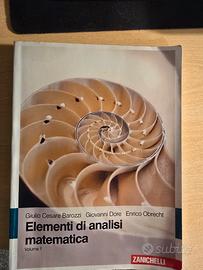 "Elementi di analisi matematica " Bozzari Dore Obr